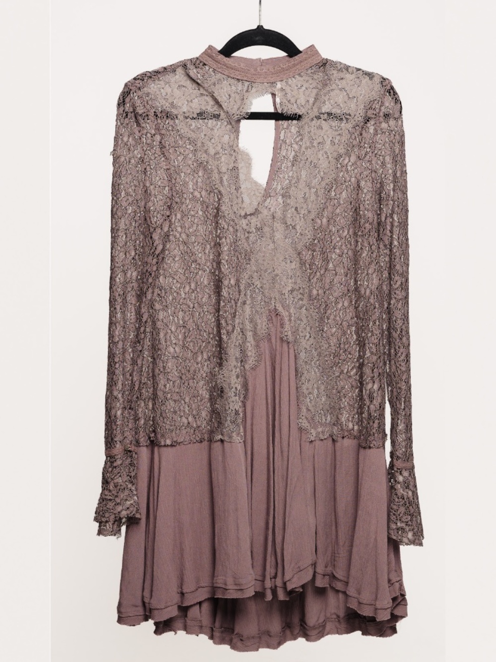 Free people lavender lace dress